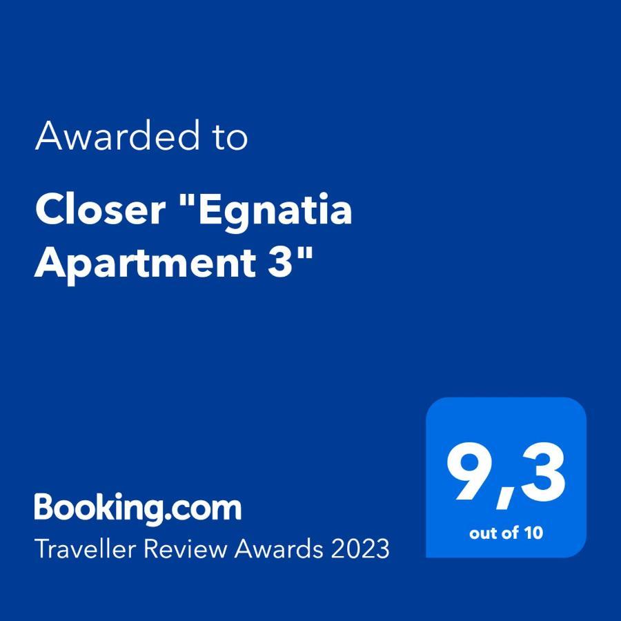 Closer "Egnatia Apartment 3" Thessaloníki Eksteriør bilde